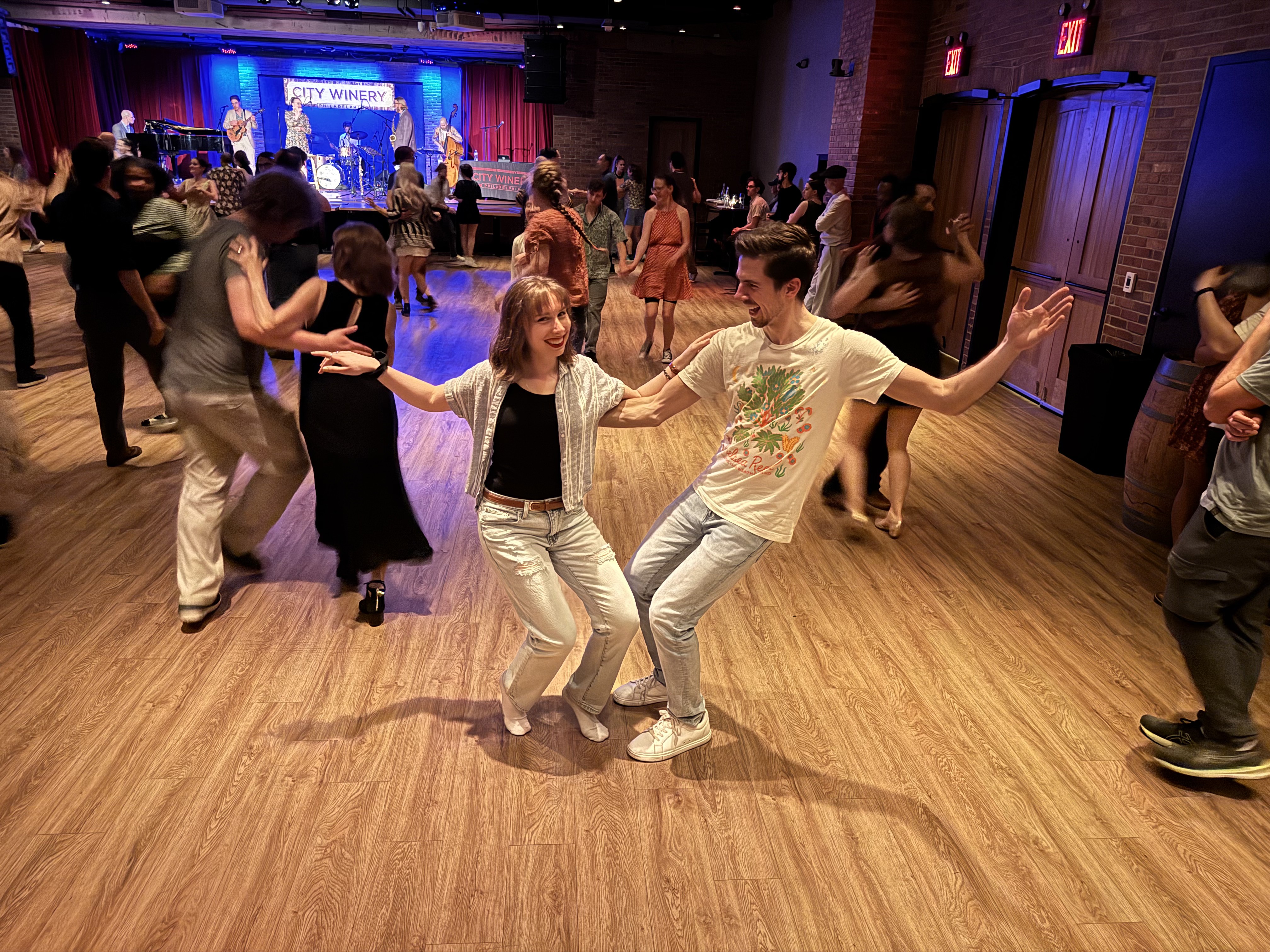 Jacob and Mel finally seeing each other at a Chelsea Reed Concert